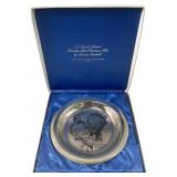 NORMAN ROCKWELL 'UNDER THE MISSLE TOE' STERLING