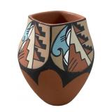 F.D JEMEZ Pueblo pottery vase