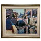 HOWARD BEHRENS "REFLECTIONS OF VINCE" SERIGRAPH