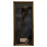 NATIVE AMERICAN TURTLE SHELL MEDICINE RATTLE