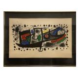 JOHN MIRO "STAR SCENE" LITHOGRAPH