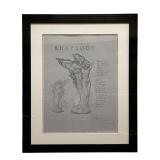 MICHAEL WILKINSON 'RHAPSODY' LITHOGRAPH