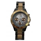 Marc Jacobs two-tone chronograph watch