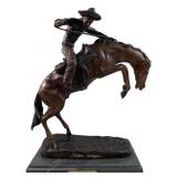 After Frederic Remington Bronze Sculpture