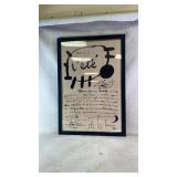 Joan Mirï¿½ 'L'ï¿½tï¿½' cavas print