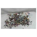 large lot of unsorted, tangled vintage and m