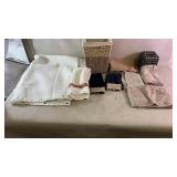 Assortment of bathroom supplies