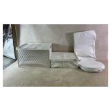 (4) glassware holder cases