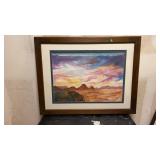 A watercolor painting