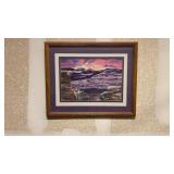 Lee Despathy Watercolor painting with another on