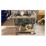 5 wrought iron outdoor lighting, 24x8x8,