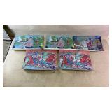 (5) Yamin Young signed serigraphs