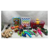 various toys and educational materials designed