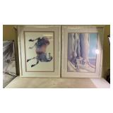 Deborah Hiatt 'Reach to the Sky' print & Carol