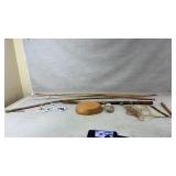 Kachina stand and more Native American items