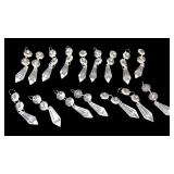 Crystal Chandelier Prism Droplets, 14 Pcs