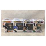 Four Funko Pop! Animation/Television Figures
