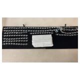 Octagon Chains Chandelier Pendants, Crystal Ball