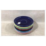 Fiesta Ceramic Accent Plates in Mixed Colors