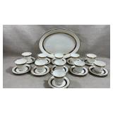 vintage Royal Doulton 'Harlow' pattern china