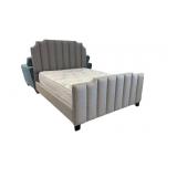 Queen Contemporary Upholstered Bed Complete