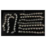 10 Octagon Crystal Chains, 10 Units Each