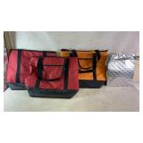 (4) cooler totes