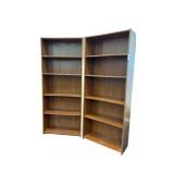 2 Bookshelves