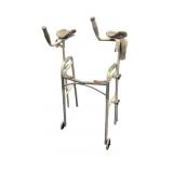 Folding Walking assist w Attached Arm Holders