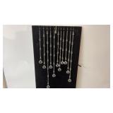 Crystal Chandelier hanging pendants, about 10