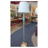 Brushed Steel Floor Lamp