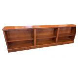Cherry 108 inch wooden Bookcase