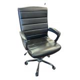 Black Adjustable Rolling Office Chair