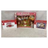 Campbells vintage toys and puzzles
