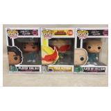 3 Funko Pops, Squid Games and MHA