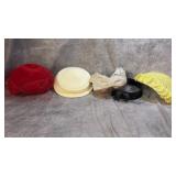 Vintage Sunnyland Collectible Red Wool Felt Hat,