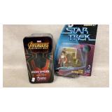 Iron spider spider-man metal figure looks to be