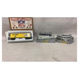 Station replica and Super Bowl express