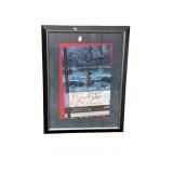 Signed by cast 19x26