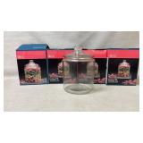 4 Anchor Hocking Heritage Hill Storage Jars