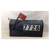 Vintage metal mail box