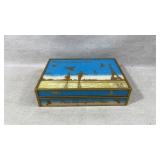 Enamel Box with Paris Theme and Motifs