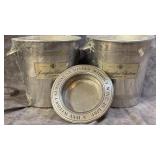 Two Langlois-Chateau Champagne Ice Buckets,