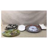 Glass ware and plastic dipping tray