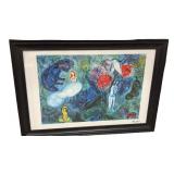 PARADISE by MARC CHAGALL Canvas Print Framed