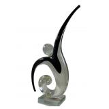 Murano Livio Seguso Style Art Glass Sculpture