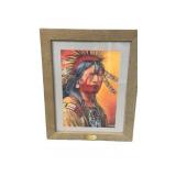Blackfeet Warrior by Enoch Kelly Haney