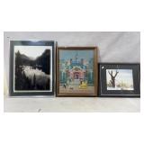 Framed Artwork Lot Featuring Multiple Styles