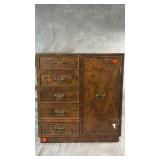 Vintage Baker Knapp & Tubbs Burl Wood Tabletop