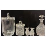 St. George Odyssey Large 24% Lead Crystal Lidded